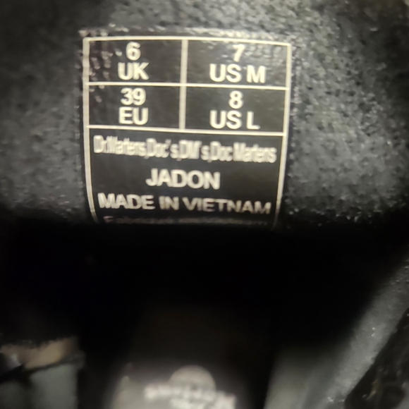 Dr. Martens Jadon Black Boots - Picture 5 of 5